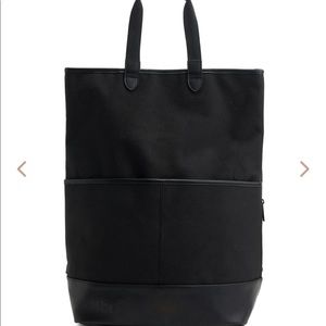 beís convertible black backpack sold out